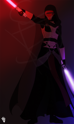 spectrefox: Darth Revan, of Knights of the Old Republic fame.