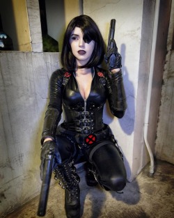 cute-cosplay-babe:  Domino from X-Force by armoredheartcosplay