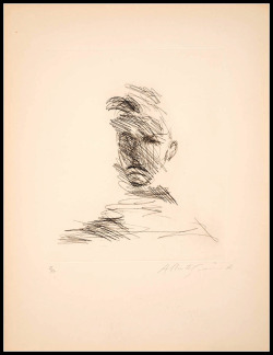   Alberto Giacometti - Portrait de Rimbaud (1962)  