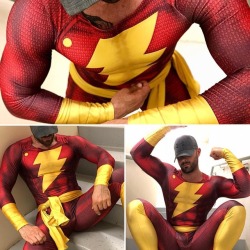 captnspandex:  A few more Shazam shots for Superhero Sunday 💪