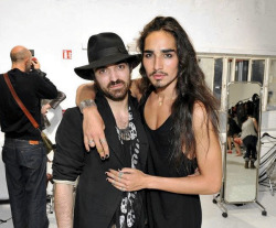 fabulouswillycartier:  Willy Cartier & Quentin Veron backstage