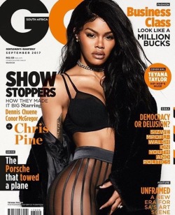 17mul:  99runway: Teyana Taylor for GQ South Africa   😍😍😍
