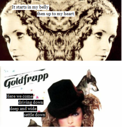 wiiwheel:  Goldfrapp Discography: first + last lines