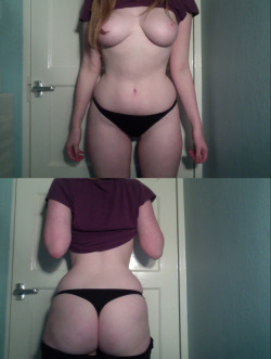 mynameiskaty1:  My black thong (Josje)Please like, reblog and