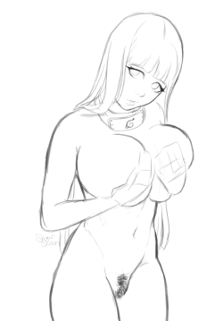 shugarsketch:Hinata Hyuga aka one of the first 2d ladies to help