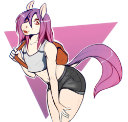 zkelle:A really pink horse for an anon from /trash/   Poggers