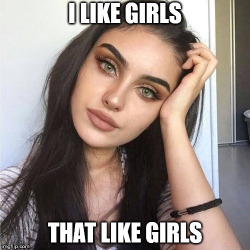 girls-like-girls-site:  She’s not the only one.https://memesbysvetlana.blogspot.com/2018/12/girls-that-like-girls.html