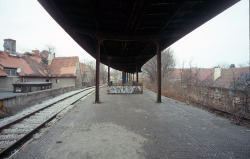 wojtek-mszyca-jr:  Abandoned platform. Strzegom, Poland. Contax