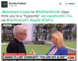 revolutionarykoolaid:   Anderson Cooper is out here doing the