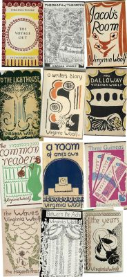 girlinlondon:  Virginia Woolf book covers illustrated by her