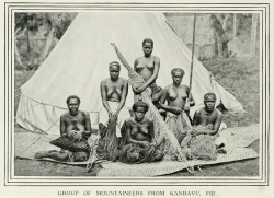 Melanesian woman, from Women of All Nations: A Record of Their Characteristics, Habits, Manners, Customs, and Influence, 1908. Via Internet Archive.