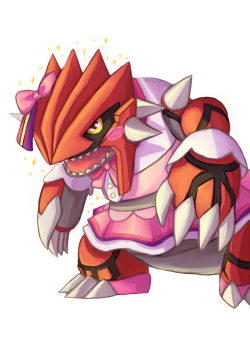 davey-douchelord:  Break put her Groudon in a pokemon contest