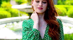 riverdaleladiesdaily:Behind the scenes of Madelaine Petsch for