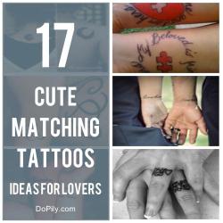 tattoosforguys:  Matching tattoos are becoming more and more