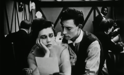 Buster Keaton in “The Cook” (1918, directed by Roscoe Arbuckle)In Italia: “Il Cuoco”