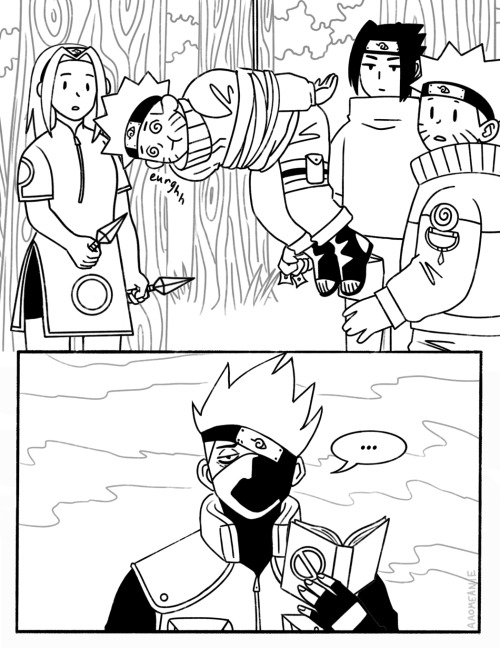 aaomeanie:Team 7 shenanigans.