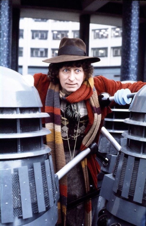scifiandfantasyuniverse:Tom Baker As The Fourth Doctor And The
