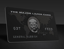 majorlazer:  BLACK CARD