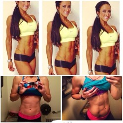 sexygymchicks:  You guys HAVE TO follow this #FitMom and Total