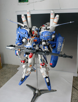 gunjap:  LED G’s G-System 1/35 Ex-S Gundam: PhotoReview No.33