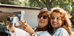 sundancetv:  Thelma and Louise: the original selfie.