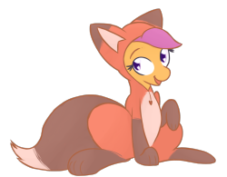 mrdegradation:Scootalooly in a foxy outfitAhhhhcute >w<
