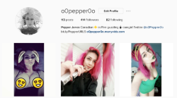 Follow my instagraminstagram.com/o0pepper0o