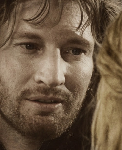 ifallelseperished:  And Éowyn looked at Faramir long and steadily;