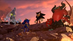 Well Shadow is back in the new Sonic game… and guess who he