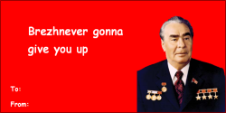 soft-communism:alinktothecake:☭ Communist Valentines cards