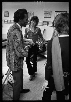 zzzze:  Ethan Russell Keith Richards and Chuck Berry, n.d. Photograph: