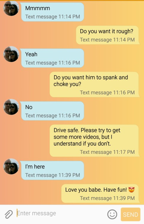 hotutcouple4cock:  Mrs. Claus is off being a naughty little slut right now. Canâ€™t wait for her to get home full of his cum for me to lick and then fuck her.   =-=-=-HotWifeTexts Comments-=-=-=My favorite part of this? You might find it odd, but my favor