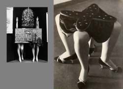 mannequinsvitrine:  A gauche un meuble d’André Breton, à
