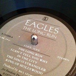 vinylhunt:  “The Long Run” || Eagles || Asylum 5E