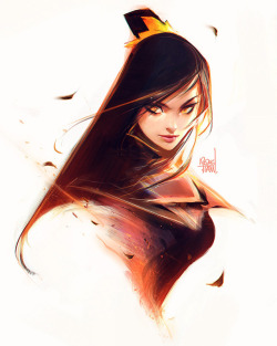 rossdraws:I’m drawing Azula for tomorrow’s episode!! ATLA