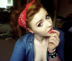 mazl4n:  Red bandana for anon. 