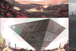 Pyramid Temple from Steven Universe is an awesome example of