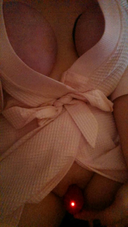 tittyful:Safely back up in bed. Mmmmm. I’m feeling deliciously achy ;)  What a delicious little slut.