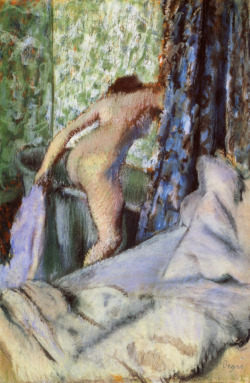 impressionism-art-blog: The Morning Bath, 1883, Edgar DegasSize: