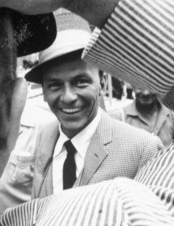 foreverfranksinatra:  Frank flashes a smile in a candid shot.