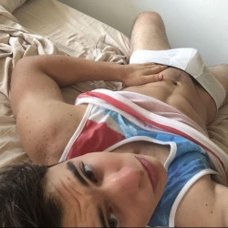 jakespot:  My little cousin lay down on my bed and pulled up