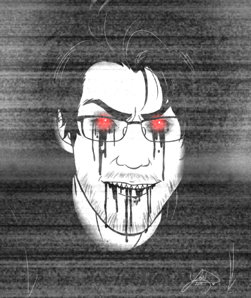 misslisachan:  This fandom is making me a little obsessed over Darkiplier…so I drew my own version. Not very original. But I likey. ;3  GOOD LUCK TRYING TO SLEEP~! <3 <3 <3