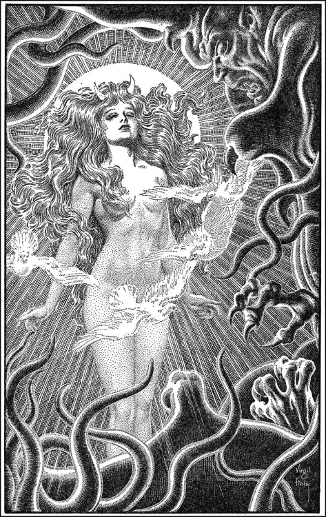 ilovedamsels1962:  Virgil Finlay Art