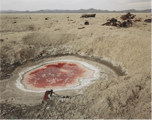 thephotoregistry:  Bomb Crater and Destroyed Convoy, 1986Richard