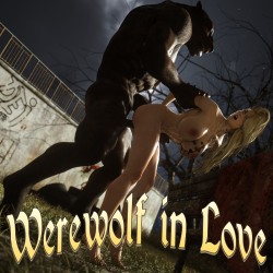 Werewolf in LoveThe story begins with a big bad Werewolf hunting