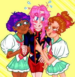 temperamentaljudgement:  prince with her princesses 