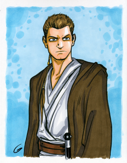 obi-tine-blog:  Obi-wan through the episodes by Grant Gould 