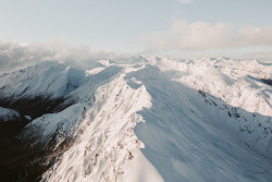 michaelbrunt:  High above the Southern Alps of New Zealand. 