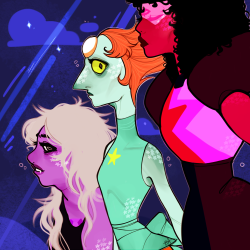 ladykamuii:  we are the crystal gems 