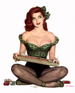 pinupgirlsart:  Al Moore